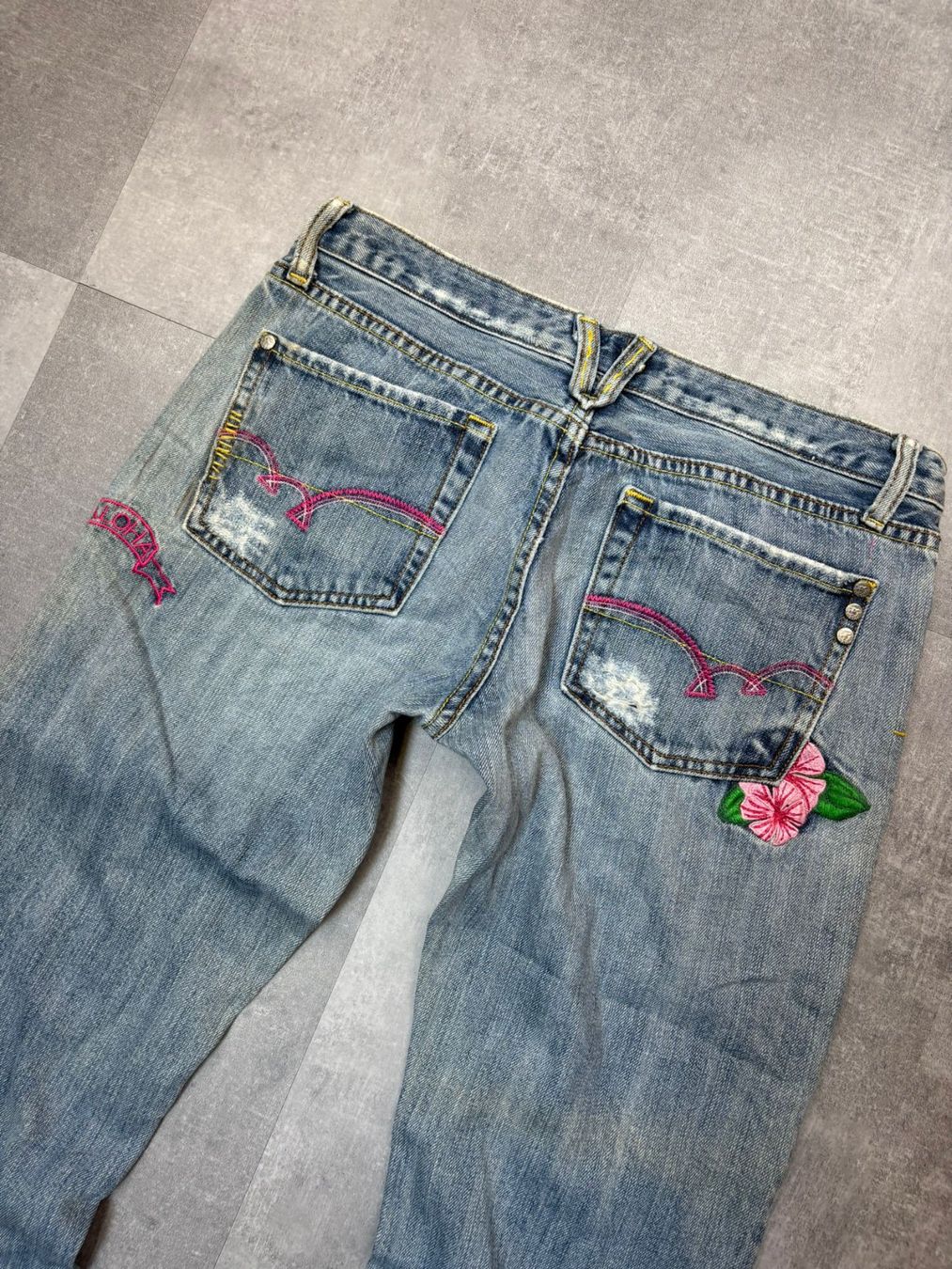 Jeans: Miss Me Bootcut Flared Jeans - Grösse M/28 – Nuovo (secondo la descrizione) da Werdenberg venduto da hase.vintage 5