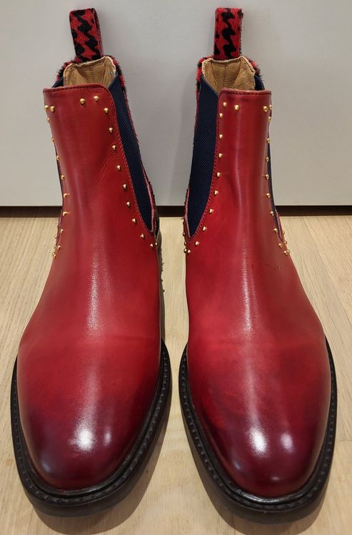 MELVIN & HAMILTON Chelsea Boots 'Kaya' in Cognac | ABOUT YOU