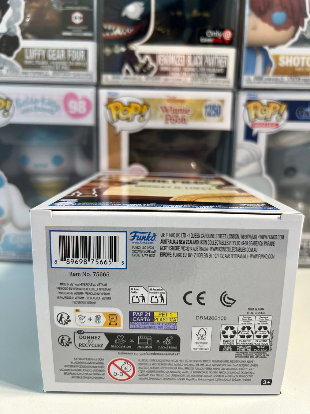 Funko Statuette: Funko POP! Television One Piece Monkey D. Luffy – Nuovo e nell'imballaggio originale da Le Mouret venduto da perfectbijou 5