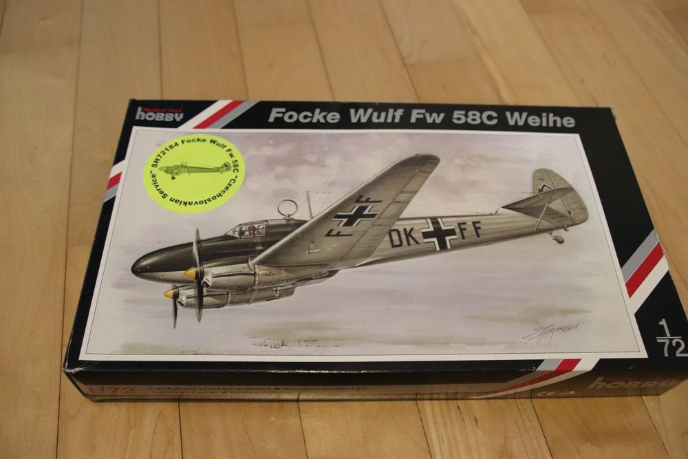 Special Hobby 1:72 Focke Wulf Fw 58C Weihe | Kaufen auf Ricardo