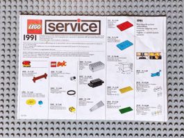 LEGO 1991 Medium Service Packs German (921758) - s91de