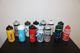 Lot de gourde / bidons de cyclisme pour collectionneurs
