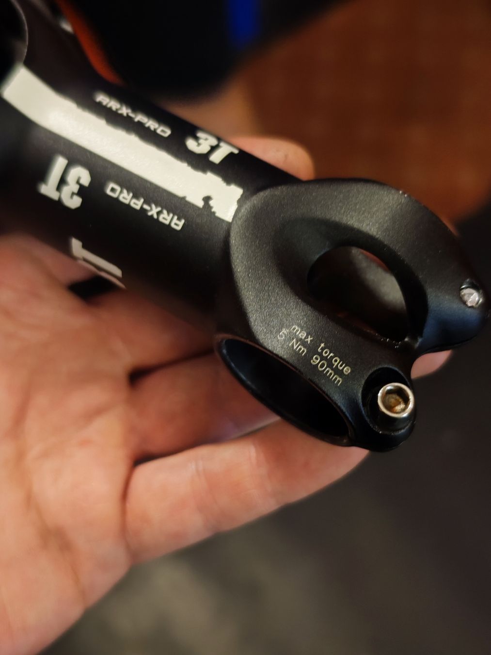 Pezzi di ricambio: 3T ARX-PRO Bicycle Stem 90mm -6 degree used – Usato da Grindelwald venduto da vla_z6zz 4
