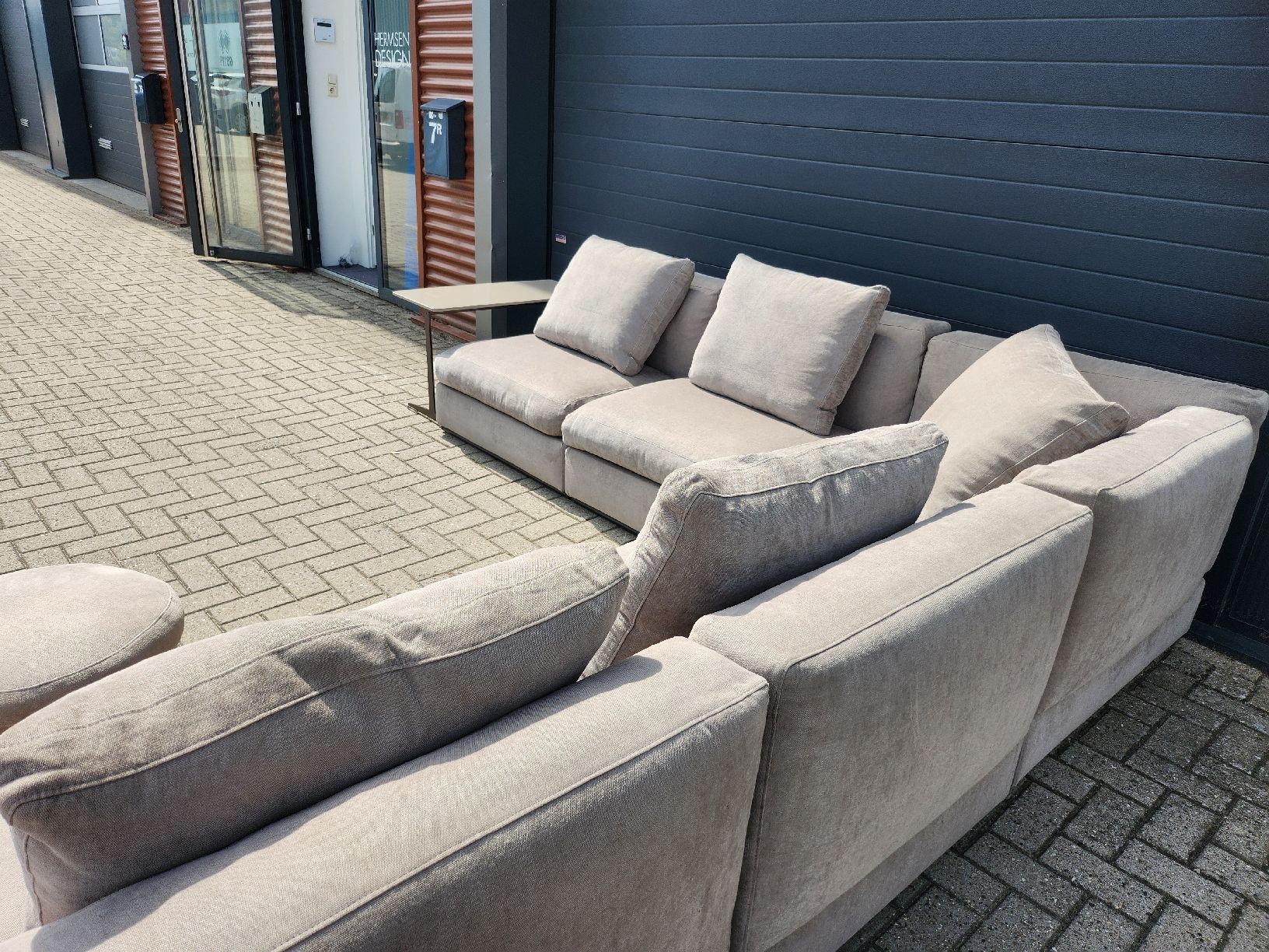 Flexform Sofas: Flexform – Zeno - Modulares Sofa  Ausstellungsstück – Neu (gemäss Beschreibung) aus Nijmegen von HermsenDesign 2
