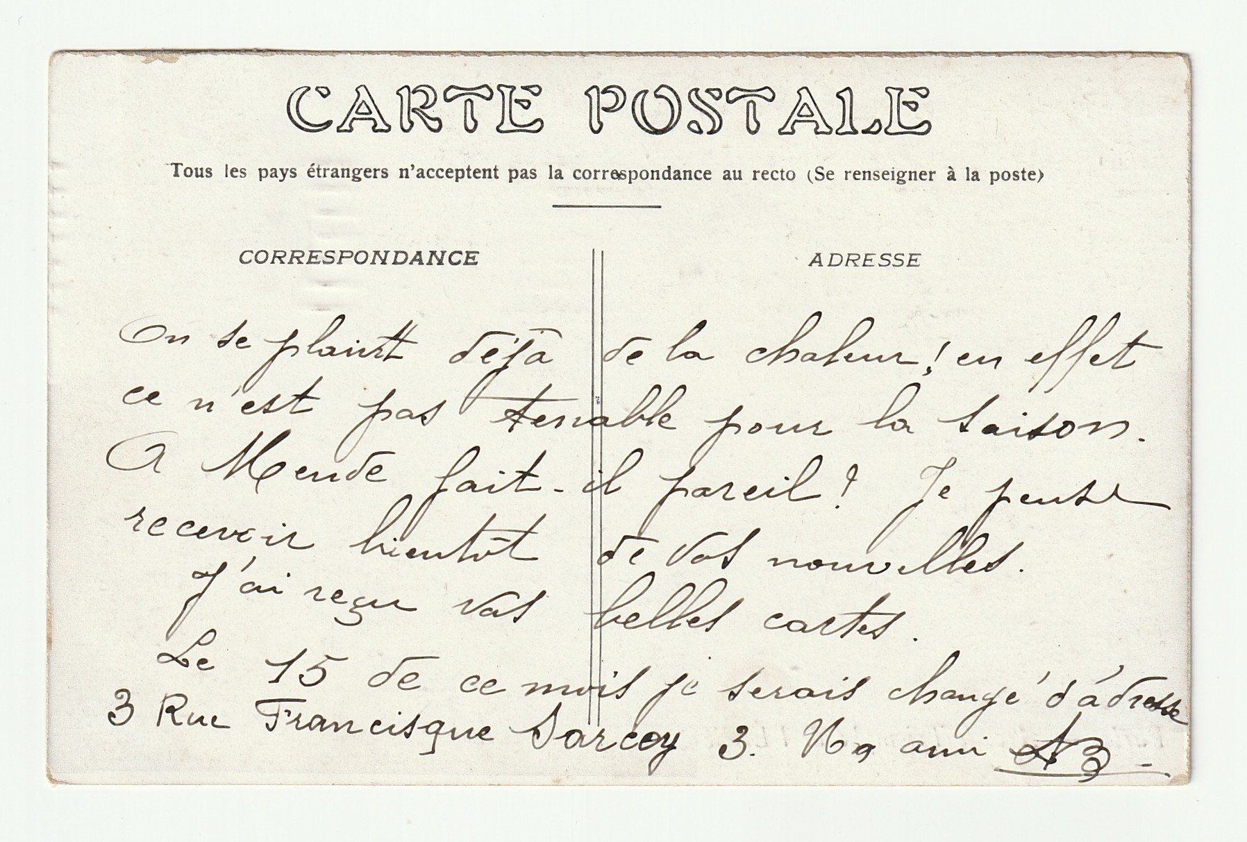 Cartes postales: Ansichtskarte Paris Arc de Triomphe Frankreich Gestempelt – D'occasion à St. Gallen par Ricardo_Deals 1