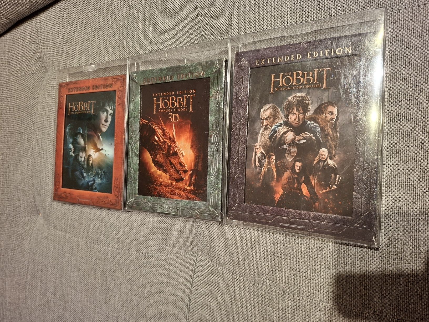 Tutti i DVDs: Der Hobbit Extended Edition Blu-ray Trilogie – Usato da Luzern venduto da LukiMeini 1