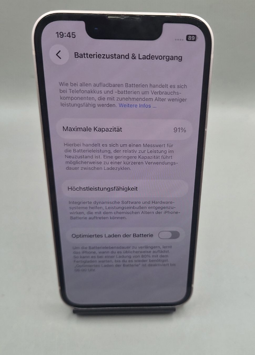 Apple Telefoni cellulari / Smartphones: Iphone13 Mini 128Gb Rosa – Usato da Bäretswil venduto da Apipo42 4