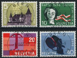 1958  Werbemarken - Ersttag Voll Stempel ET - deutsch·dt