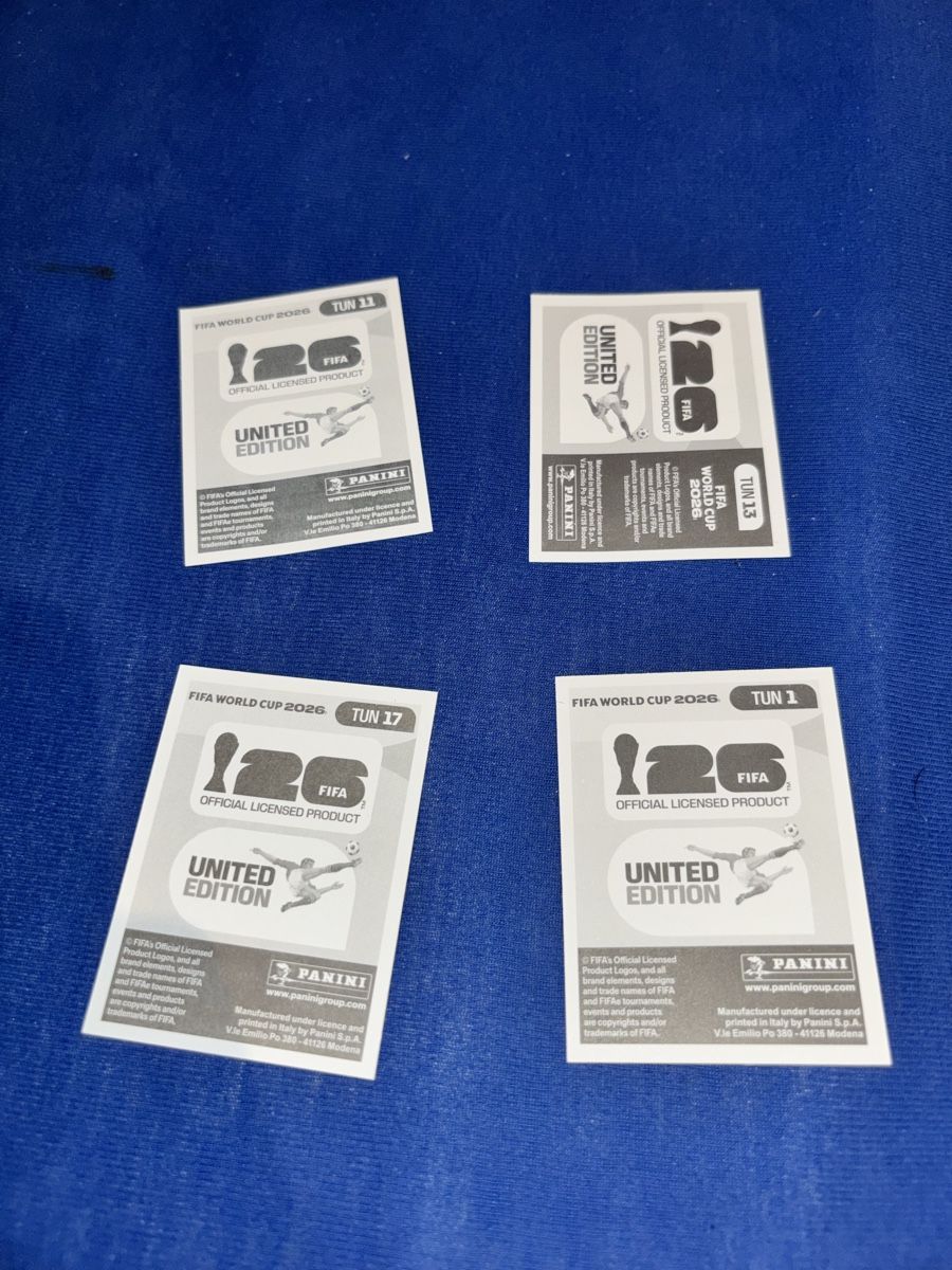 Panini Carte collezionabili: Tunesia 4x panini – Nuovo (secondo la descrizione) da Olten venduto da Melxnie_46 1
