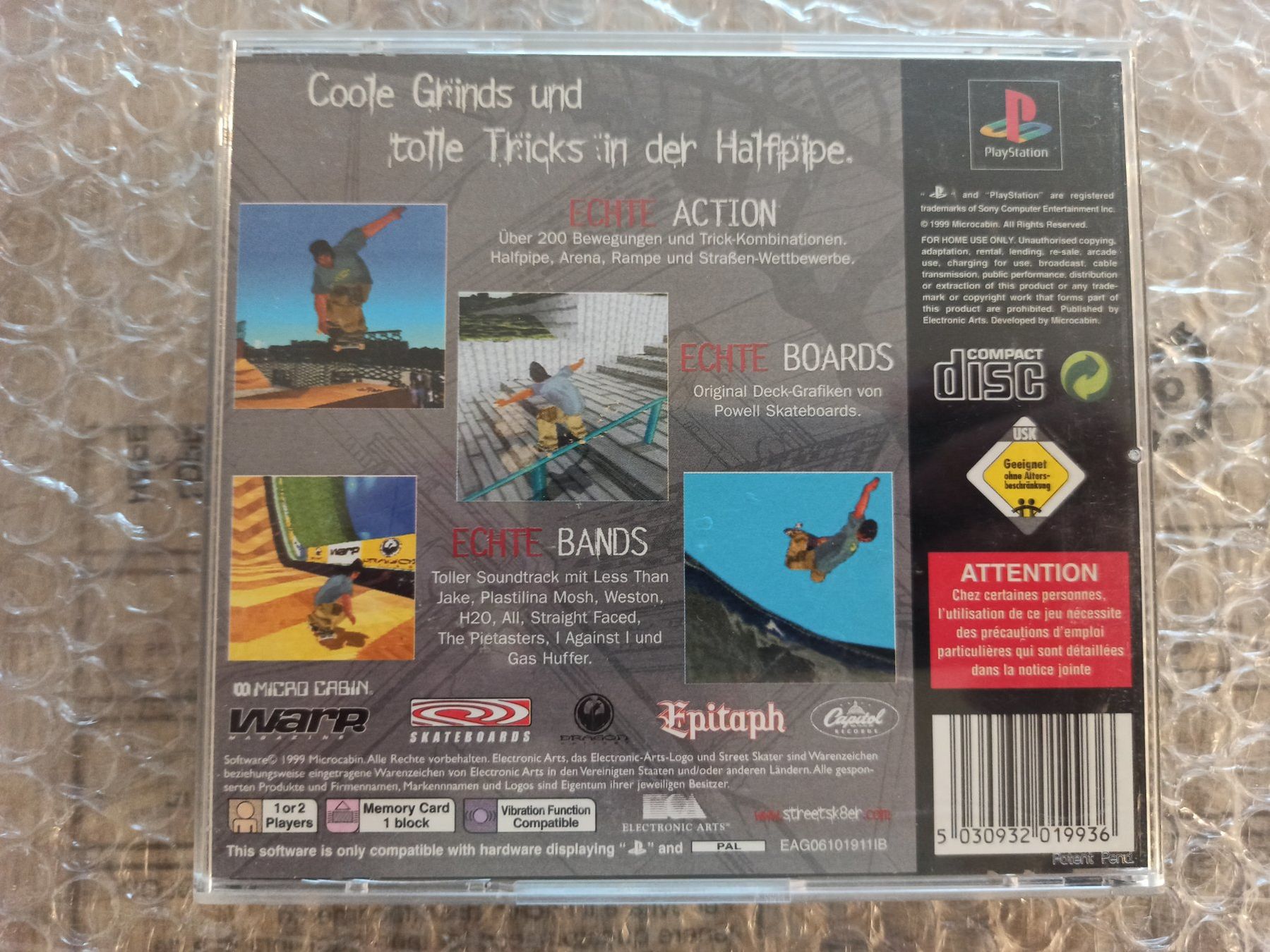 Giochi: Street Skater PS1 – Usato da Oberweningen venduto da mar_87mx 1