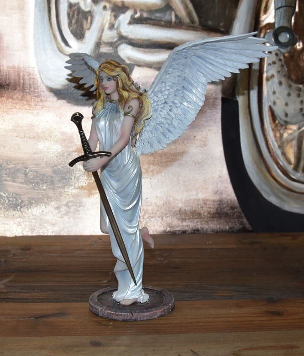 Statuette: Engel Azrael mit Brieföffner – Nuovo e nell'imballaggio originale da Menziken venduto da _Goldis_ 6