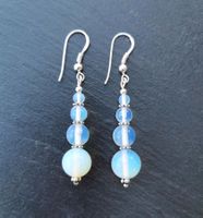 Boucles d'oreilles en argent 925 et Opalite