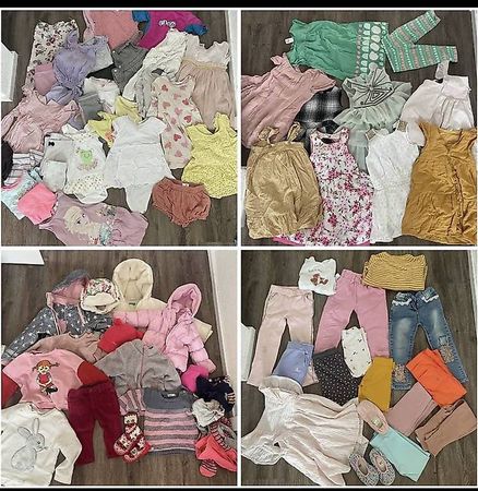 Mädchenkleider und Schuhe zu verkaufen
