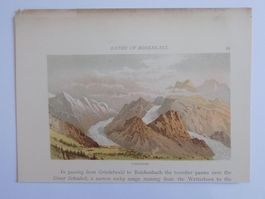 Grindelwald Gletscher koloriert
