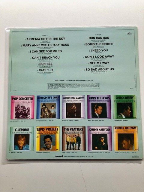 Dischi in vinile: The Who – Usato da Aarwangen venduto da Jukebox3 3