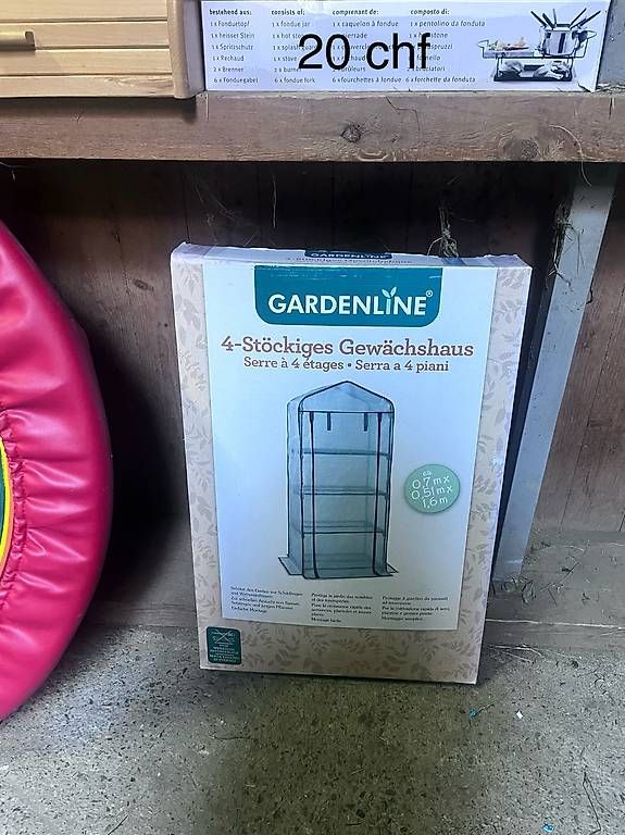Casette da giardino & serre: Serretta a 4 piani – Usato da Cabbio venduto da dharmacry