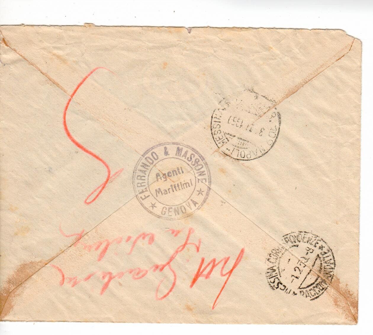 Alle Briefmarken: Brief, Italien 1950 – Gebraucht aus Wolhusen von Curver9 1