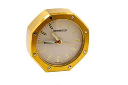 Audemars Piguet vintage brass table clock