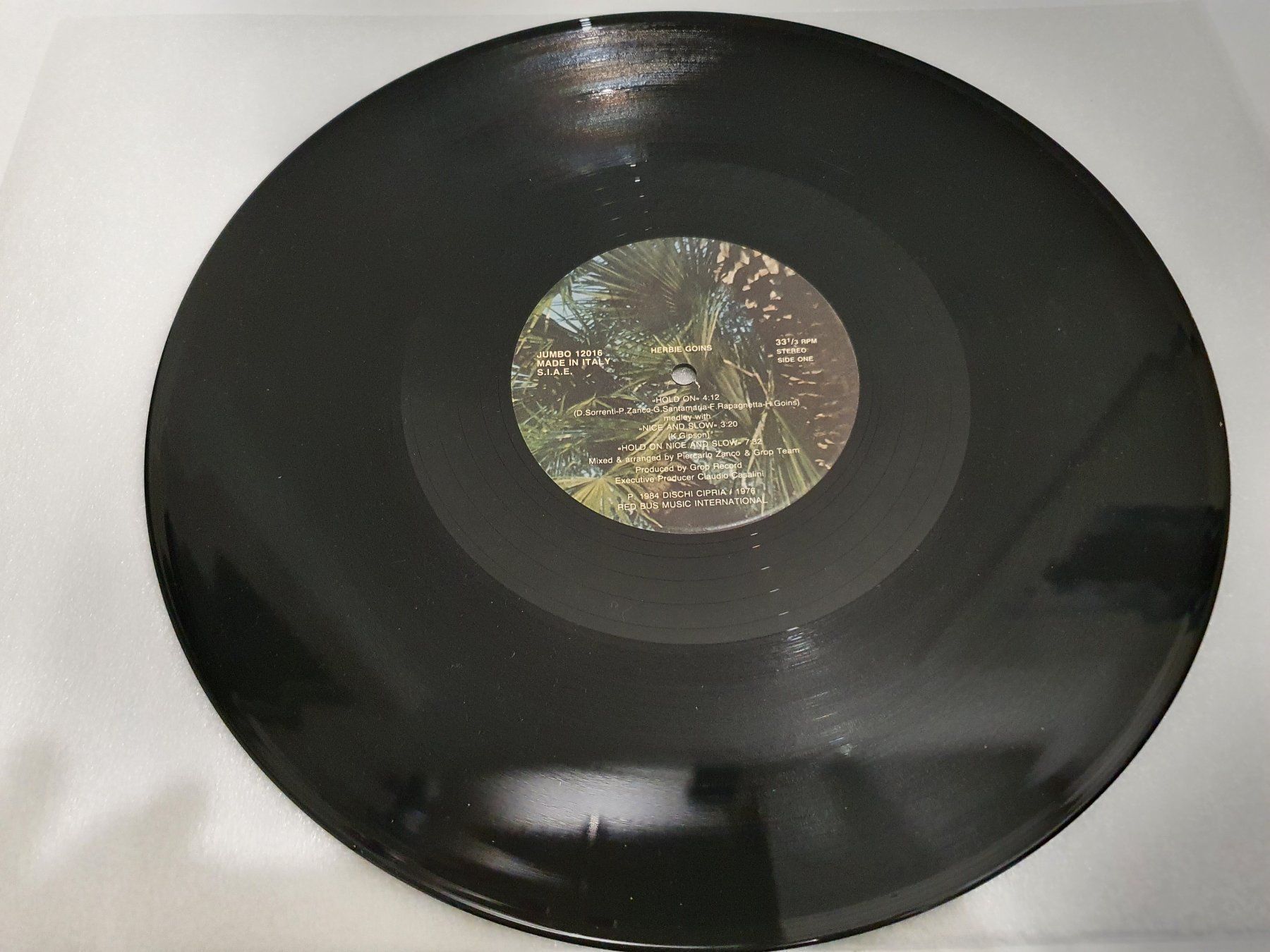 Vinyles: Herbie Goins - Hold On - Nice And Slow – D'occasion à Uster par Vinyl-Leidenschaft 2