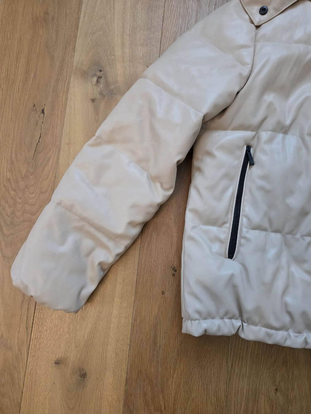Giacche: sehr schöne Winterjacke BCBGMAXAZRIA in beiger Lederoptik – Usato da Büren SO venduto da kim_yc8x 6