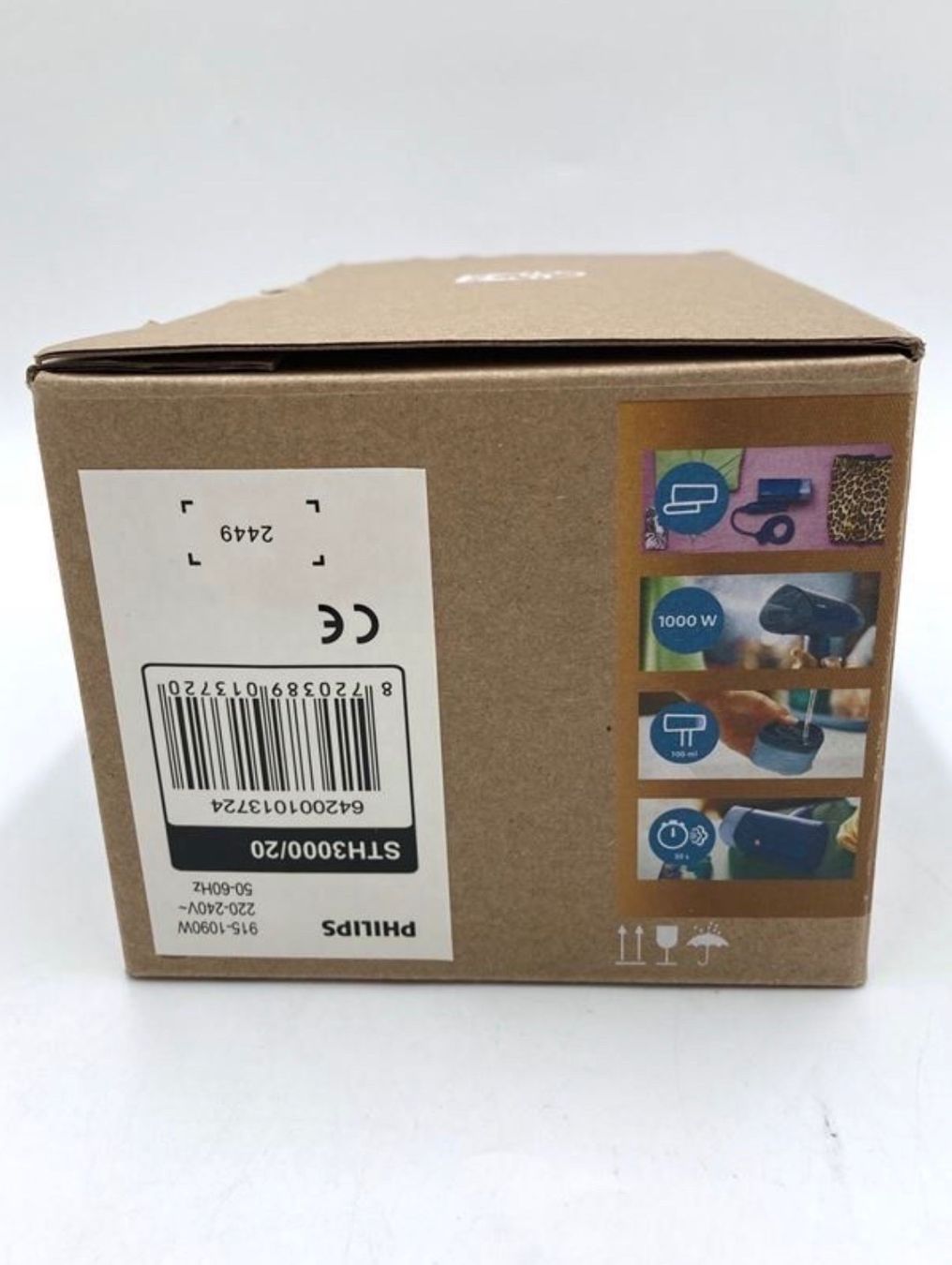 Philips Ferri da stiro: PHILIPS | Dampfglätter | 3000 Series | blau – Nuovo (secondo la descrizione) da Cham venduto da Drukkerij 4