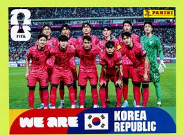 Panini FIFA WORLD CUP 2026  KOR  13 Mannschaftsbild Korea