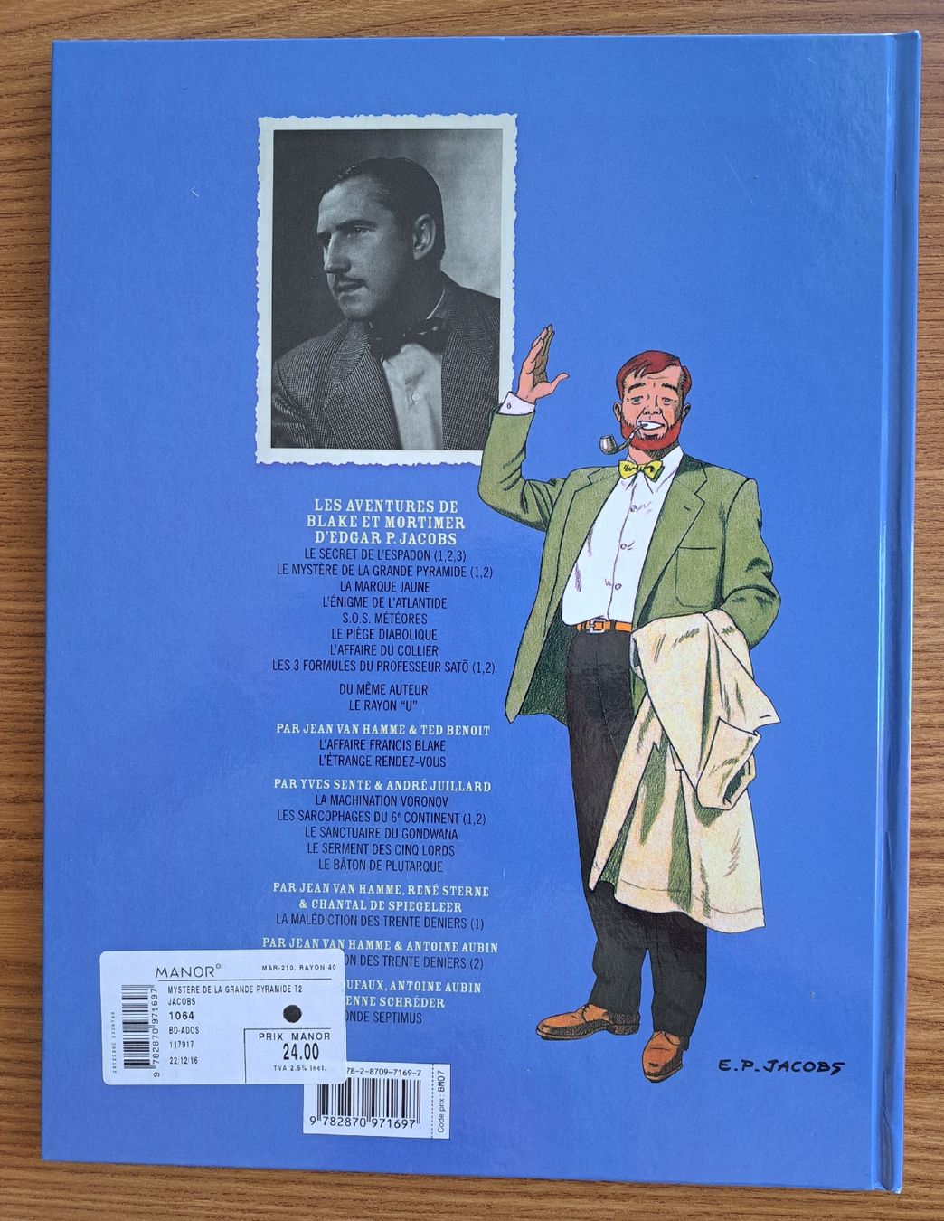 Fumetti: Blake et Mortimer "Le Mystère de la Grande Pyramide" Tome 2 – Usato da Hauterive NE venduto da ali_vintage 1