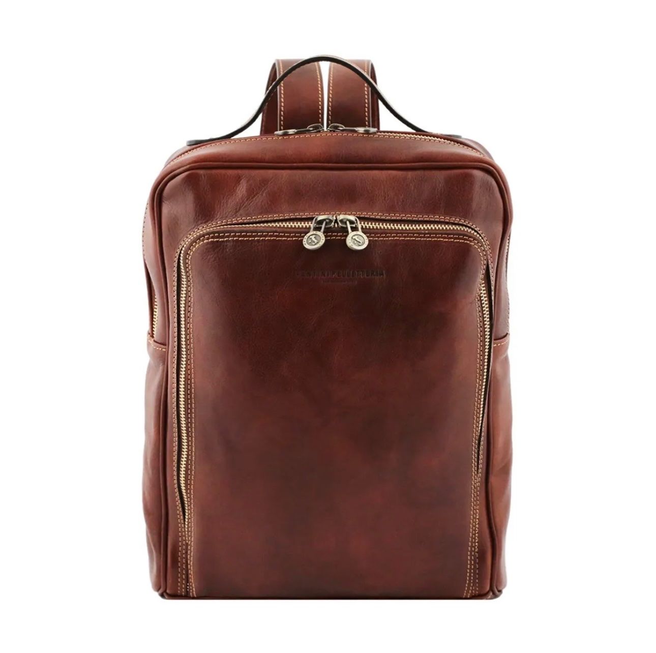 Zaini: Lederrucksack Tuscany - Farbe: Braun – Nuovo e nell'imballaggio originale da Wittenbach venduto da WWW.DRILUBAGS.CH