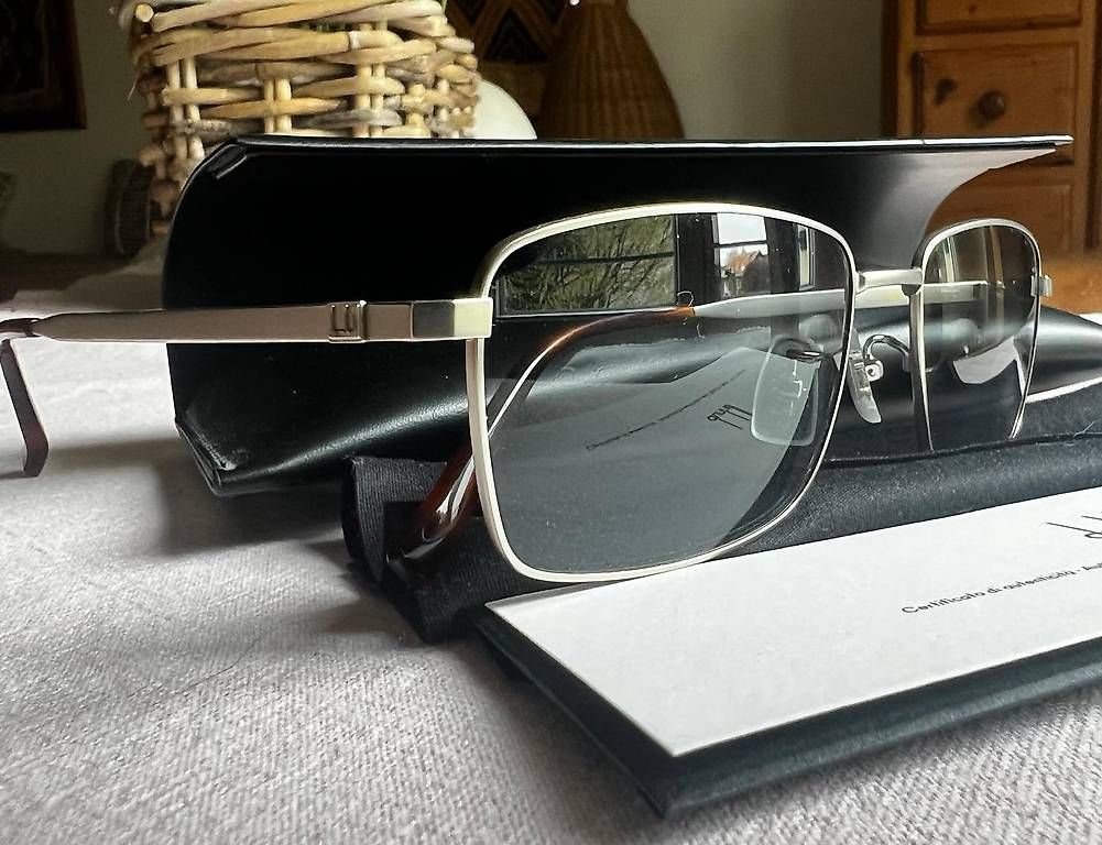Occhiali & Lenti: Lunettes Dunhill argentées – Nuovo e nell'imballaggio originale da Genthod venduto da mar_g8vn 1