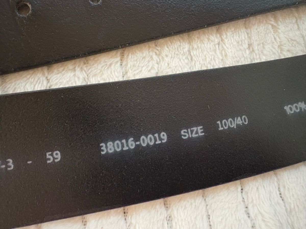 Levi's Cinture: Levis Ledergurt / Hosengurt 100 cm – Usato da Rümlang venduto da euqinom16 3