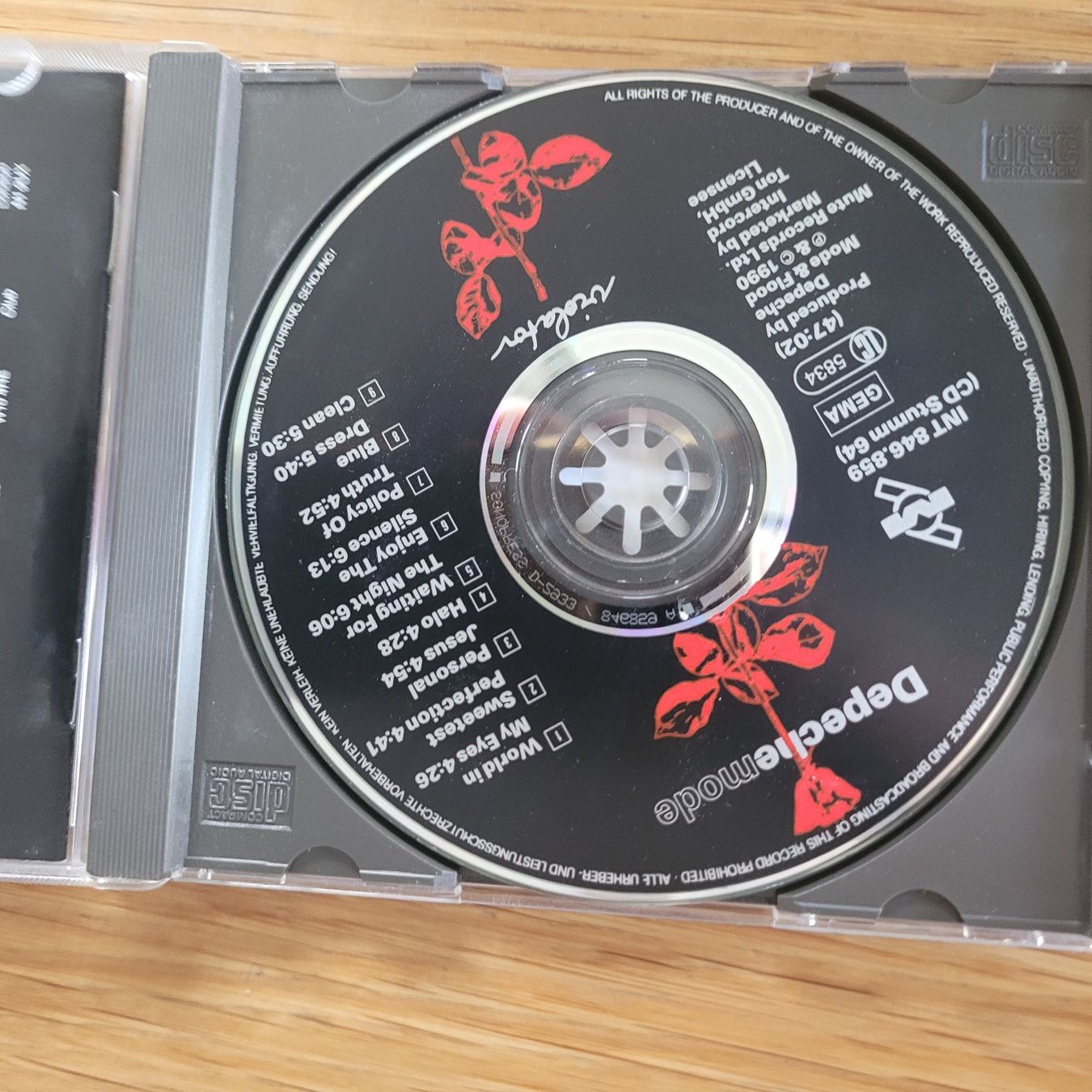 CD: CD Depeche Mode Violator – Usato da Biel/Bienne venduto da Destockweb 1