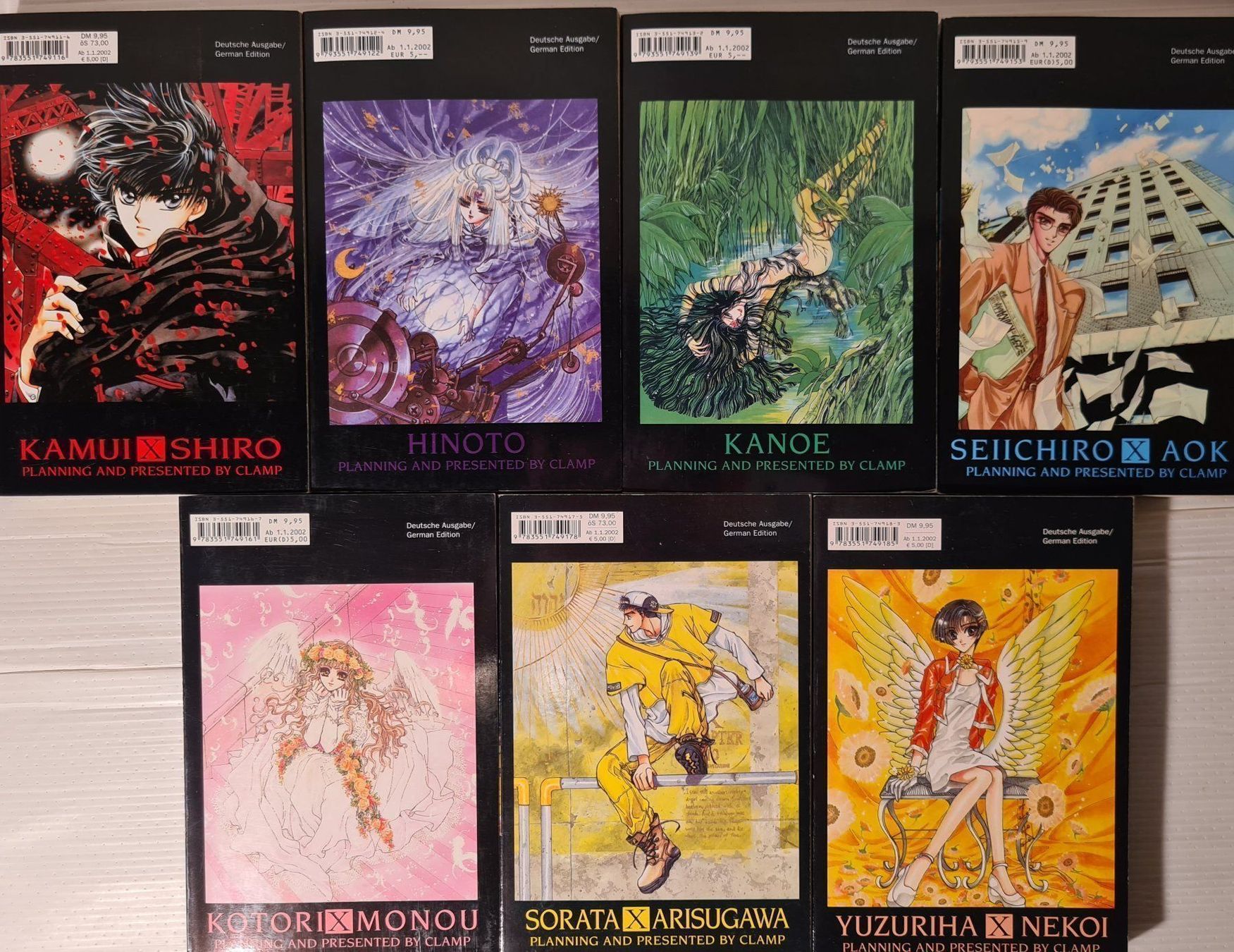 Comics: X - Clamp 1, 2, 3, 5, 6, 7, 8 Manga – Gebraucht aus Münchenstein von vitalfit 1