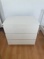IKEA Malm Kommode mit drei Schubladen weiss