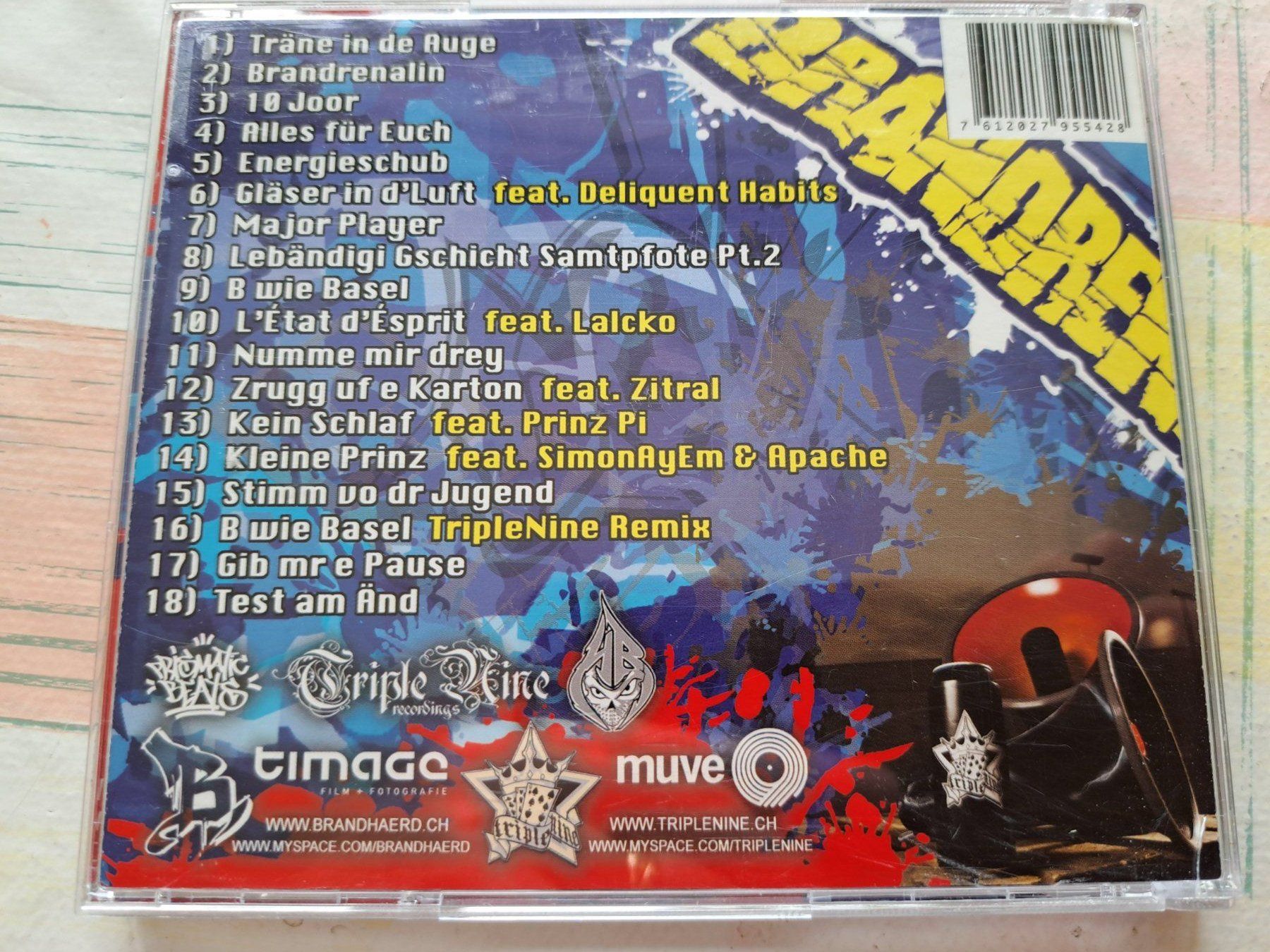 CD: Cd Brandhärd - Brandrenalin – Usato da Pully venduto da bro_n52j 1