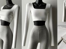 ribbed Crop Top Weiß Stretch, S M, Neu Frühling Sommer 24