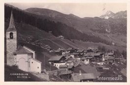 Chandolin VS / ca. 1930 village Dorf 1936 m. Val d’Anniviers