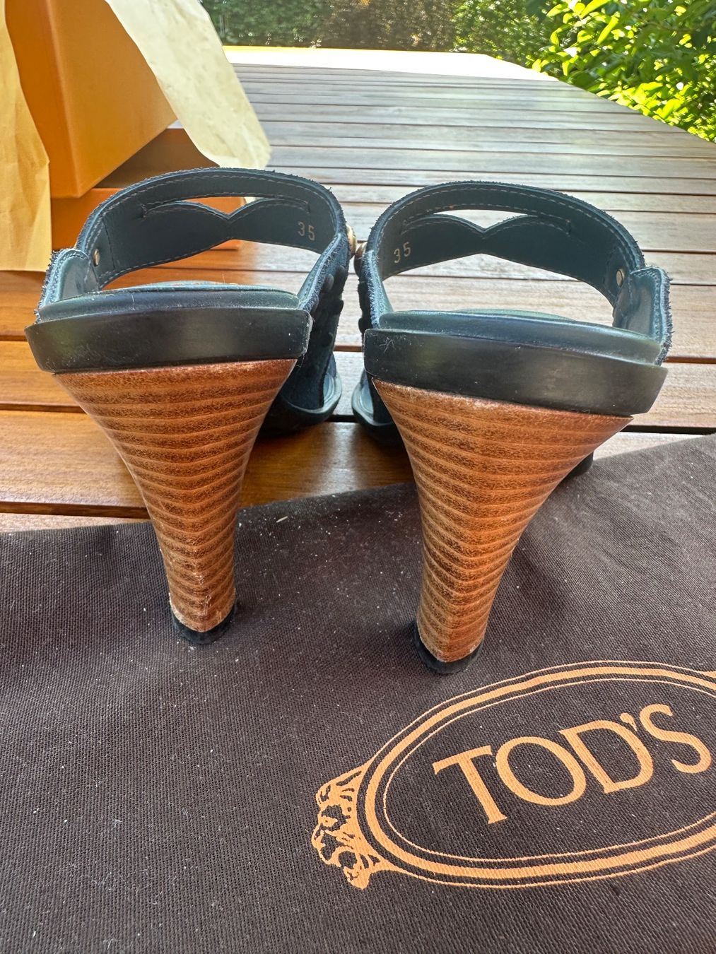 Tod'S Damenschuhe: Original Tod‘s mules, highheel Gr.35 – Neu (gemäss Beschreibung) aus Aarburg von flacon05 4