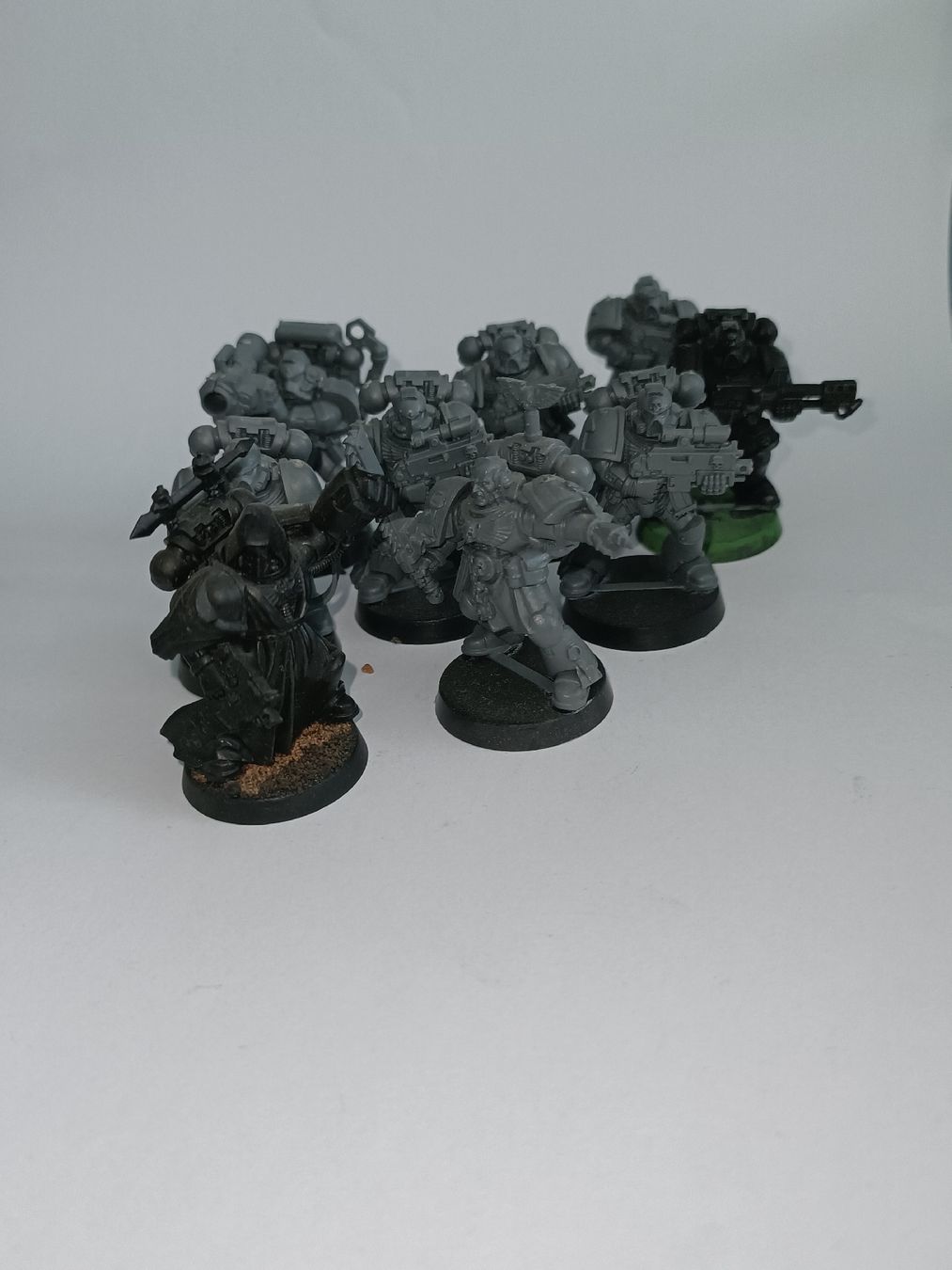 Modellbausätze & Standmodelle: Warhammer 40k Space Marines 9x vanilla – Gebraucht aus Baden von mar_zhd9