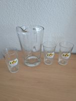 Wasserkrug Karaffe Cider Apfelwein Pitcher mit 3 Gläsern