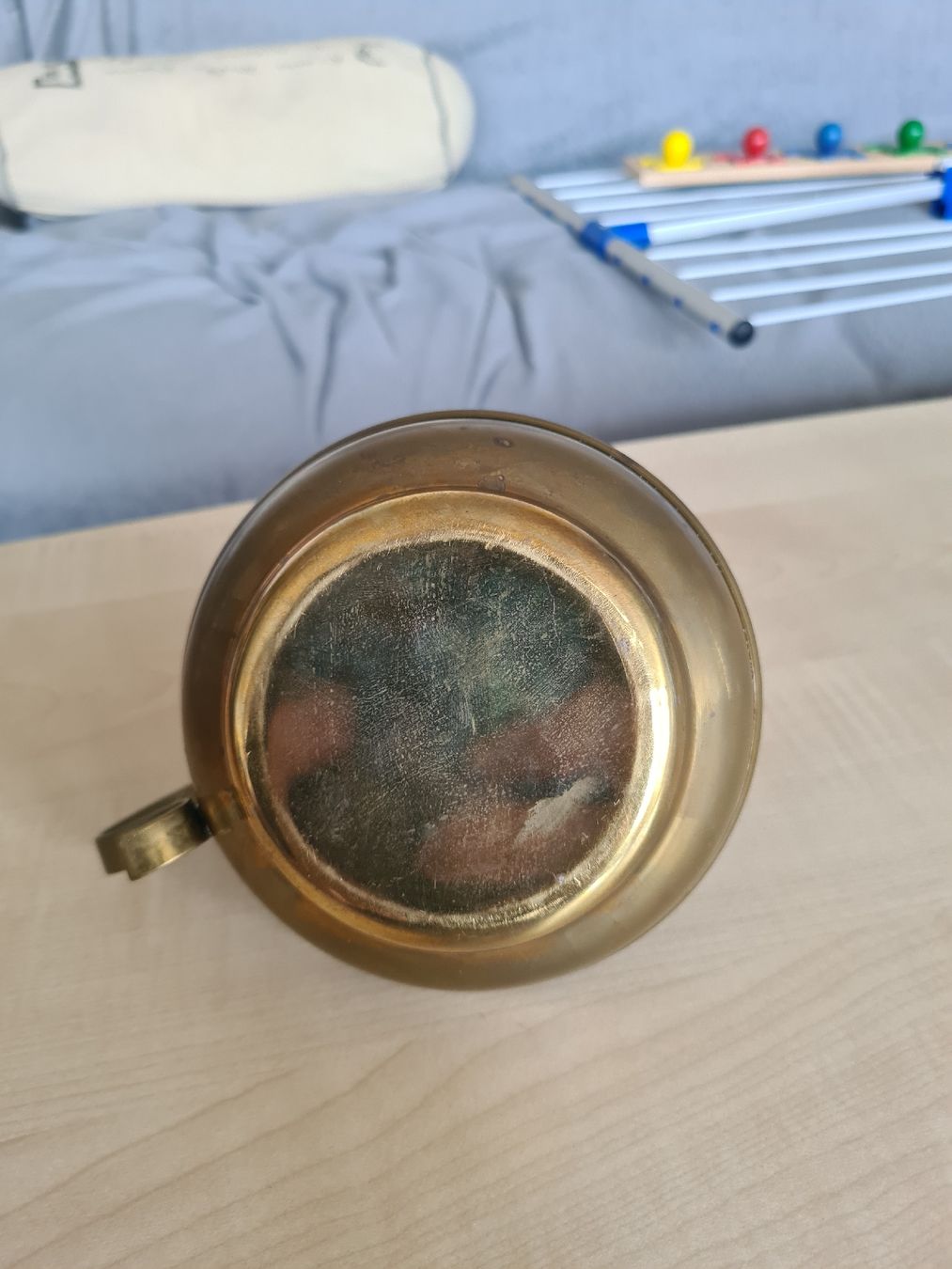Lampen: Petrollampe Messing mit Glas, Öllampe – Gebraucht aus Sissach von pablum87 5