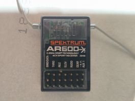 Servo neu und Spektrum Empfänger AR 6210, 6 Kanal