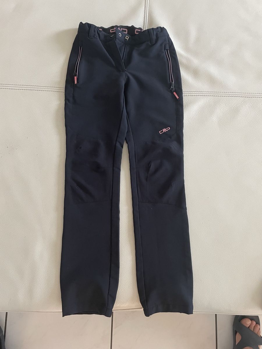 CMP Pantaloni: CMP Softshell Hose, Grösse 140, Schwarz, Top Zustand! – Usato da Winkel venduto da nhzbgt 1