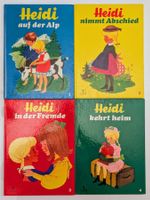 HEIDI Bilderbücher aus dem Jahr 1978 Band 1-4