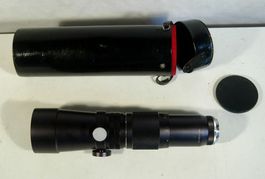 Objektiv Marexar 5.6/400 mm Nr. 68272 Hülle