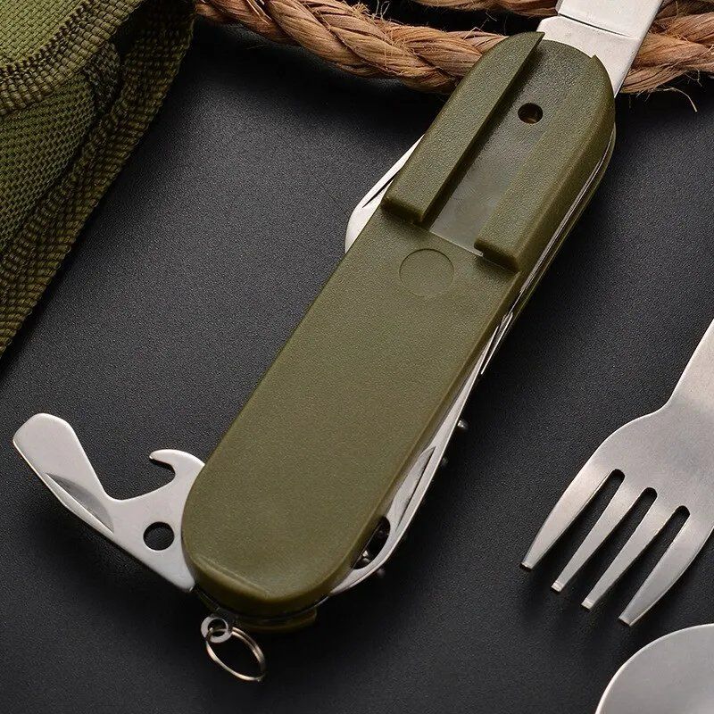 Set di posate: Multifuktionelles outdoor Besteck Camping – Nuovo e nell'imballaggio originale da Tuggen venduto da Zweitechanceboutique 3