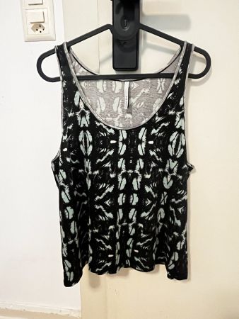 Damen Sommer-Tanktop aus Baumwolle M