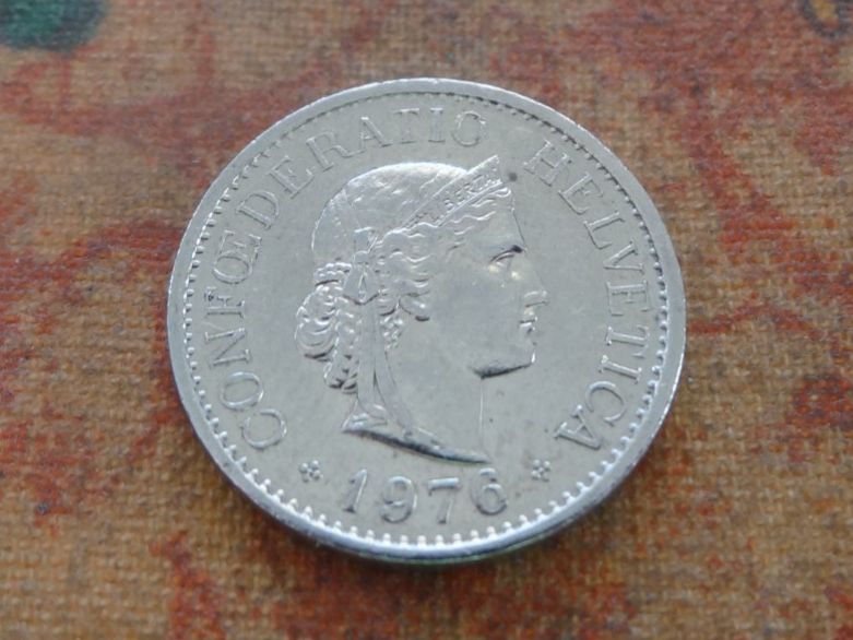 Tutti le monete: 10 Rp. 1976 – Usato da Romanel-sur-Lausanne venduto da Swift13