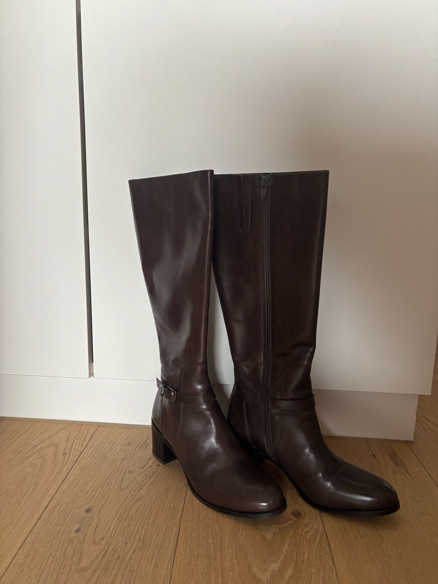 Scarpe da donna: Bottes en cuir – Nuovo (secondo la descrizione) da Petit-Lancy venduto da Minimaquoi 2