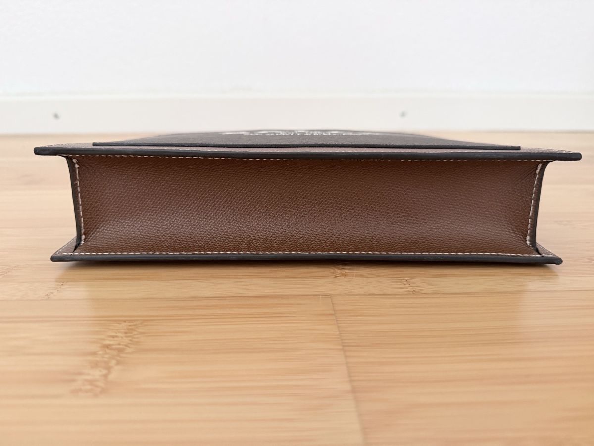 Bally Sacs: Bally clutch bag brown leather monogram with strap – D'occasion à Biel-Benken BL par LYH 5