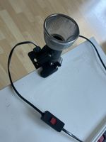 Klemme Lampe Metall Netz Schirm schwenkbar 3775/12 (I27)